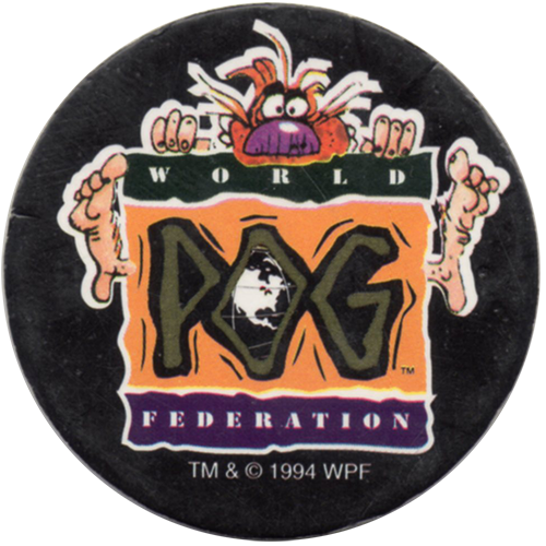 Jouet Pog pogs vintage kini Degommeur slammer pogman